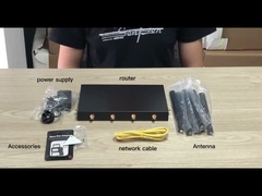 WS1208V2 1200Mbps simのカード スロットが付いているデュアル バンド4g 5gのルーターWAN/LANの港のwifiのルーター4gのlte